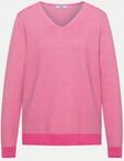 Cecil Pullover im Two-Tone-Look Pink L