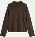 Marc O'Polo Oversized Feinstrickpullover Braun S