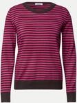 Cecil Pullover mit Streifen Pink L