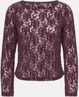 Only Spitzen-Longsleeve ONLNOLA Violett M