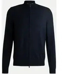 Strickjacke mit Zipper Balonso Blau S