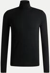 HUGO Rollkragenpullover Schwarz L