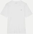 Marc O'Polo T-Shirt mit Logo Print Wei&szlig; XL