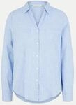 Tom Tailor Casual Bluse mit Brusttaschen Blau 44