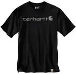 Carhartt Herren T-Shirt Dearborn 103361 Signature Logo Relaxed Fit Black/Gray M