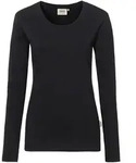 Hakro Damen Longsleeve Mikralinar&reg; 0179005005 schwarz M