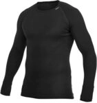 Woolpower Lite Crewneck Unterhemd schwarz S