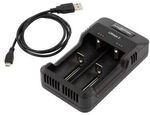 Ansmann Lithium 2 Ladeger&auml;t, geeignet f&uuml;r Hikmicro Thunder