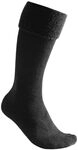 Woolpower Socken 600 Kniehoch 40-44 schwarz