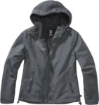 Brandit Damenjacke Windbreaker Frontzip Anthrazit 2XL