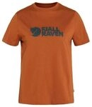 Fj&auml;llr&auml;ven Damen T-Shirt Fj&auml;llr&auml;ven Logo Terracotta Brown S