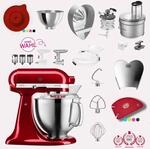 KitchenAid Artisan 4,8 Liter KSM185 Spar-Set mit Food Processor &...