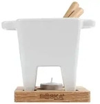 tapas fondue Set - wei&szlig; f&uuml;r 2 Personen