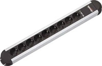Bachmann 331.011, Bachmann Steckdosenleiste 9f. 9xSchutzk.o.Schalter 331.011
