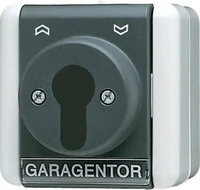 Jung 834.18W, Jung Schl&uuml;sselschalter 10AX 250V 1-pol. 834.18 W (834.18W)
