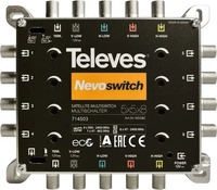 Televes 714503, Televes Multischalter 5 in 8 Gu&szlig; NEVO recpower kask. MS58C (714503)