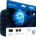 Brother LC1280XLBKBP2DR, Brother Twinpack 2x BK Blister MFCJ6510DW, 2x 2.400 S.