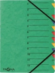 Pagna 24131-03, Pagna 24131-03 Ordnungsmappe EASY 12 F&auml;cher A4 gr&uuml;n