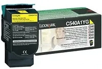 LEXMARK C540A1YG, Lexmark Toner C540, 1.000 S., return