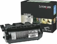LEXMARK 64004HE, Lexmark Toner schwarz T640, ca. 21K S., return