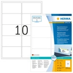 Herma 10316, Herma Adressetiketten A4 wei&szlig; 99,1x57 mm repositionierbar Papier matt