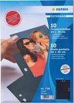 Herma 7788, Herma 7788 Fotosichth&uuml;llen 200 x 300 mm hoch schwarz 10 H&uuml;llen