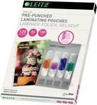 LEITZ 33878, Leitz 33878 Folientasche 125 Micron f&uuml;r A4 mit Lochung 100 St&uuml;ck