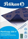 Pelikan 400142585, Pelikan Blaupapier Plenticopy 200 H blau A4, 100 Blatt