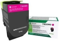 Lexmark 71B20M0, Lexmark 71B20M0 Toner magenta 2300 Seiten