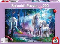 SCHMIDT SPIELE 56486, SCHMIDT SPIELE 56486 Kinderpuzzle 200 Teile Einhornstute...