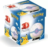 RAVENSBURGER 11582, RAVENSBURGER 11582 3D-Puzzle-Ball 54 Teile Pok&eacute;mon Heilball