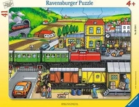 RAVENSBURGER 05234, RAVENSBURGER 05234 Kinderpuzzle 41 Teile Bahnfahrt
