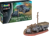 REVELL 03344, REVELL 03344 1:76 Krupp Protze KFZ 69 with 3,7cm Pak