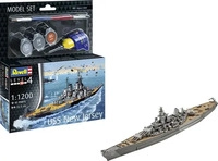 REVELL 65183, REVELL 65183 1:1200 Model Set Battleship USS New Jersey