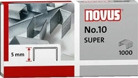 NOVUS 040-0003, NOVUS 040-0003 Heftklammern No.10 SUPER 1.000 St&uuml;ck, Schenkell&auml;nge