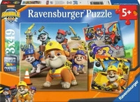 RAVENSBURGER 12004168, RAVENSBURGER 12004168 Kinderpuzzle 3 x 49 Teile Rubble & Crew