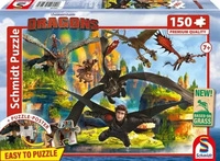 SCHMIDT SPIELE 56548, SCHMIDT SPIELE 56548 Kinderpuzzle 150 Teile Dragons,...