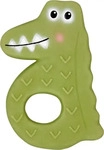 DIE SPIEGELBURG 18613, DIE SPIEGELBURG 18613 Bei&szlig;ring aus Naturkautschuk Kroko -