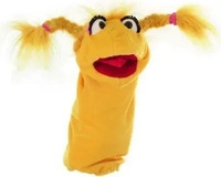 LIVING PUPPETS W252, LIVING PUPPETS W252 Quasselw&uuml;rmer Frl. Schnatterschnute