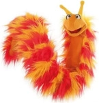 LIVING PUPPETS W256, LIVING PUPPETS W256 Handspieltiere Reni Raupe lang