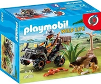 PLAYMOBIL WILD LIFE 6939, PLAYMOBIL WILD LIFE PLAYMOBIL 6939 Wilderer mit Quad