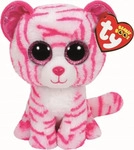 TY 7136180, TY 7136180 Asia, Tiger weiss/pink 15 cm lim.