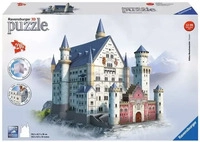 RAVENSBURGER 12573, RAVENSBURGER 12573 3D-Puzzle Schloss Neuschwanstein