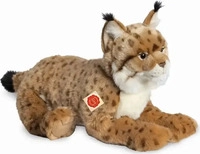 HERMANN TEDDY 90467, HERMANN TEDDY 90467 Luchs liegend 45 cm