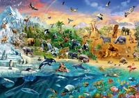 SCHMIDT SPIELE 58324, SCHMIDT SPIELE 58324 Die Welt der Tiere