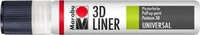 MARABU 180309670, Marabu 180309670 Marabu 3D-Liner 3D-Wei&szlig; 670, 25 ml,...