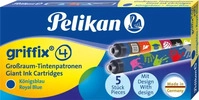 PELIKAN 960583, PELIKAN 960583 Pelikan griffix Tintenpatronen bedruckt, K&ouml;nigsblau,