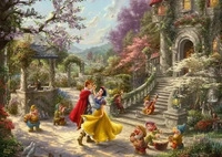 SCHMIDT SPIELE 59625, SCHMIDT SPIELE 59625 Disney, Schneewittchen - Tanz mit dem