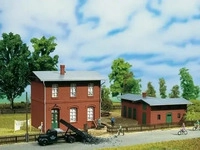 AUHAGEN 11389, AUHAGEN 11389 H0 Lokleitung mit Schuppen