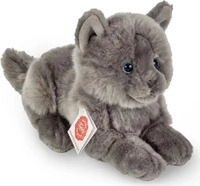 HERMANN TEDDY 91831, HERMANN TEDDY 91831 Kart&auml;user Katze liegend 20 cm